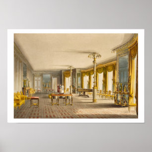 Póster A sala de estar norte, ou galeria da sala da