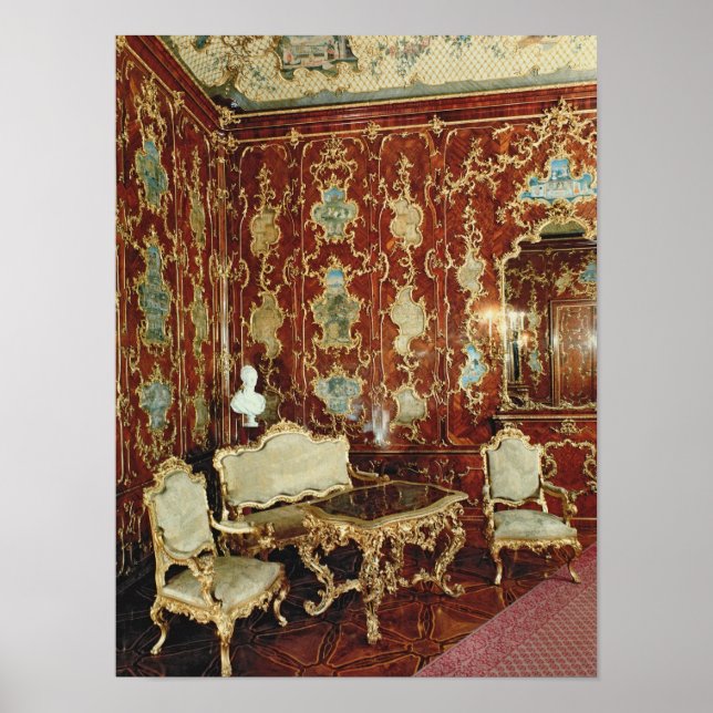 Póster A Sala de Millionen empilhada com madeira de figo  (Frente)