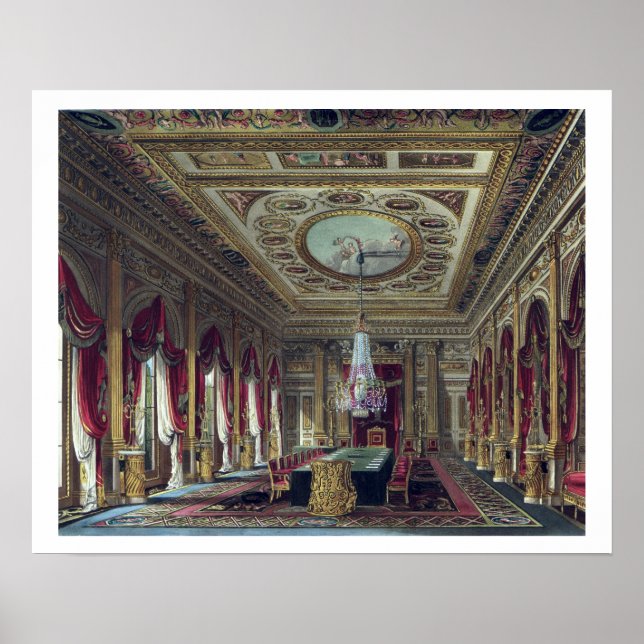 Póster A sala dos trones, Carlton House, de 'A História (Frente)