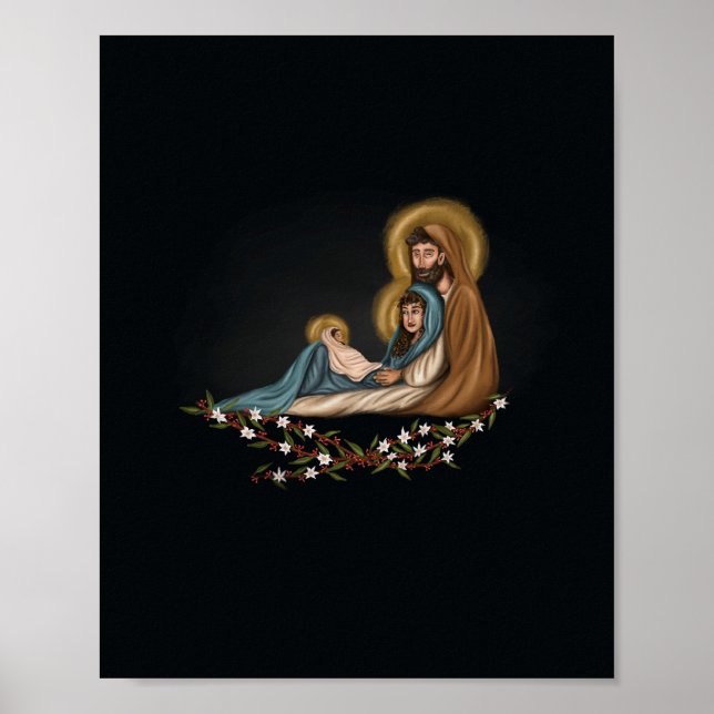 Poster A Santa Família (Frente)