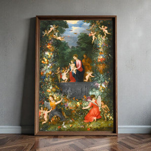 Poster A Santa Família, Jan Brueghel