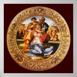 Poster A Santa Família - O Doni Tondo