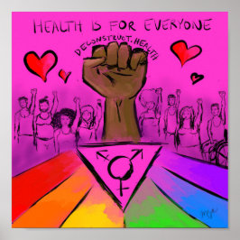 Poster A saúde é para todos