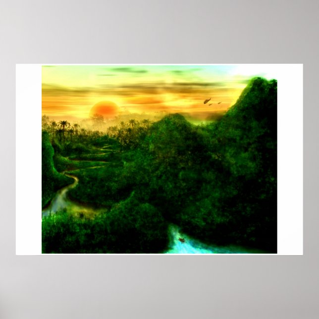 Póster A selva (Frente)