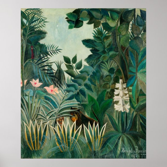 Poster A Selva Equatorial (Frente)