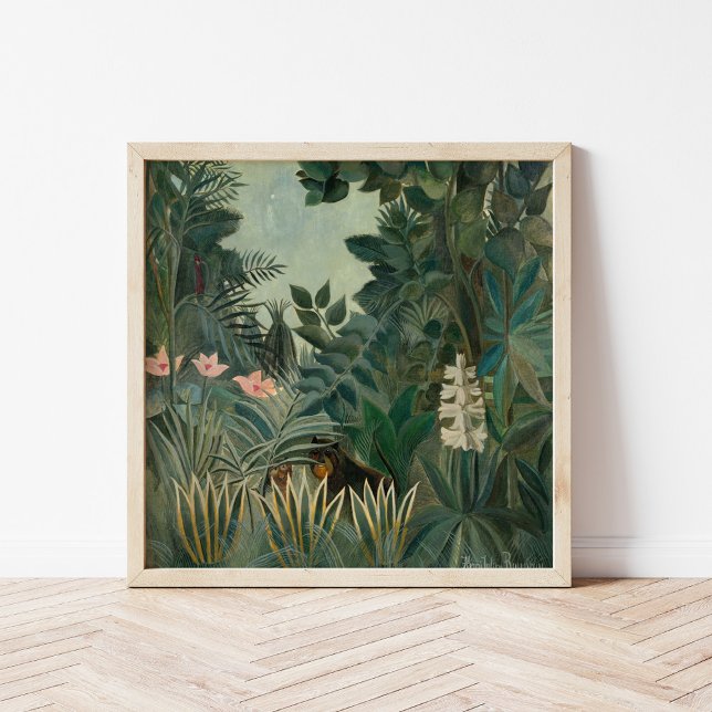 Poster A selva equatorial | Henri Rousseau (Criador carregado)