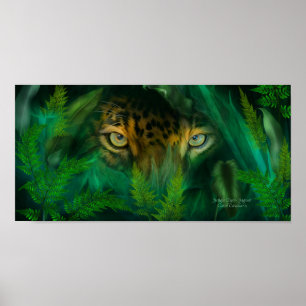 Póster A selva Eyes - o poster/impressão da arte de