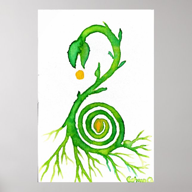 Poster a semente de uma nova vida (Frente)