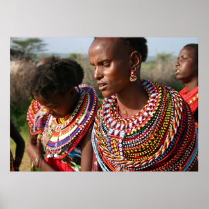 Póster A semente perla a jóia do Massai em Kenya