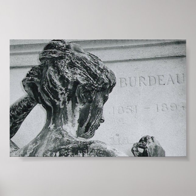 PÓSTER A SENHORA DE PERE LA-CHAISE (Frente)