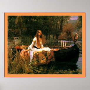Póster A senhora de Shalott