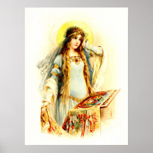 Poster A senhora de Shalott