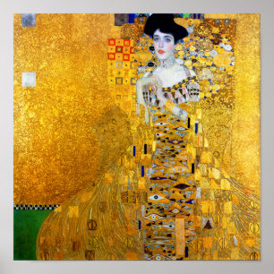 Poster A Senhora do Dourado, Gustav Klimt