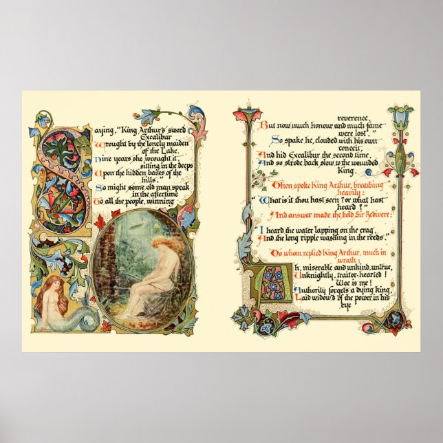 Póster A Senhora do lago (Frente)