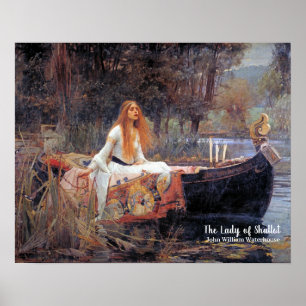 Poster A Senhora do Shallot