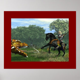 Póster A Senhora e o Dragão