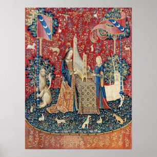 Poster A Senhora e o Unicórnio, Audição