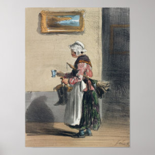 Poster A Senhora Limpadora, de "Les Femmes de Paris"