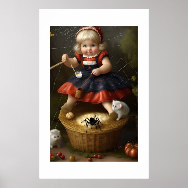 Poster A Senhorita Muffet (Frente)