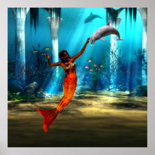 Poster A Sereia e o Golfinho