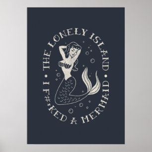 Poster A sereia só da ilha
