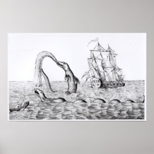 Poster A serpente de mar