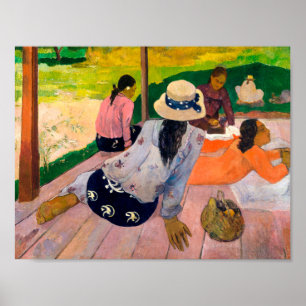 Poster A Sesta Paul Gauguin