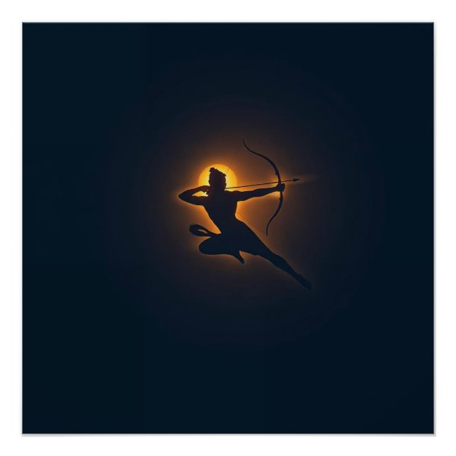 Póster A Seta Divina da Vitória (Frente)