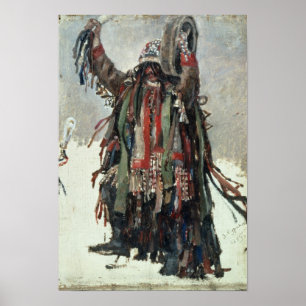 Poster A Shaman sketch for Yermak