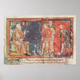 Póster A sick man and a crippled man presented to