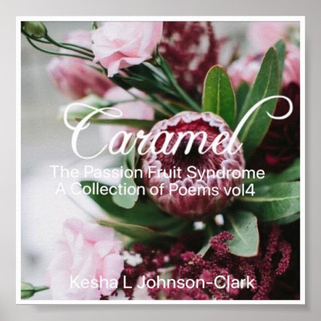 Poster A Síndrome da Fruta de Paixão: Cobrir Caramel Book (Frente)