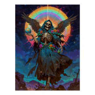 Póster A Sombra Benévola Santa Morte