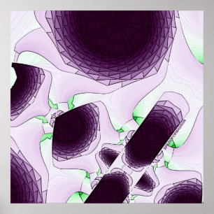 Poster À sombra da cor Violet