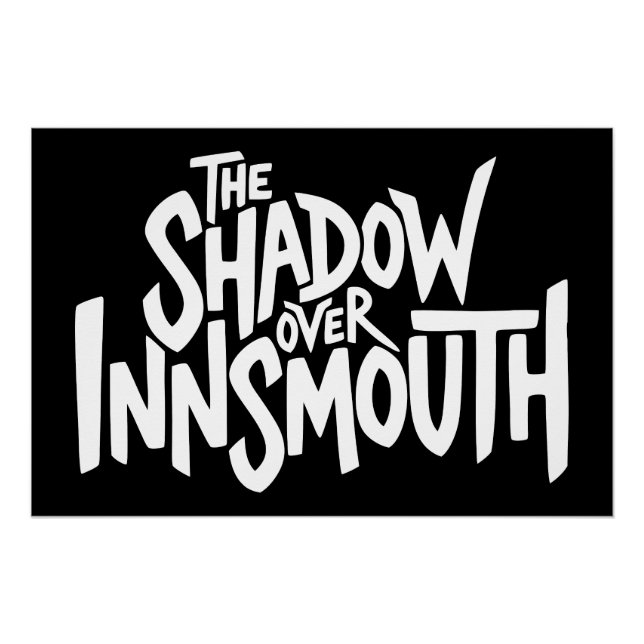 Póster A sombra sobre a letra Innsmouth (Frente)