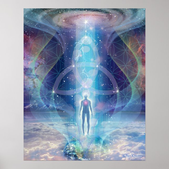 Poster "A Spark of Creator!" - Trinity (Frente)