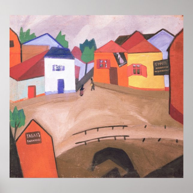 Póster A Street, 1910 (Frente)