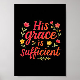 Poster A Sua Graça é Suficiente