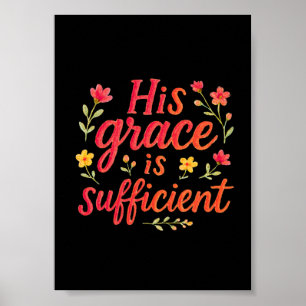 Poster A Sua Graça é Suficiente