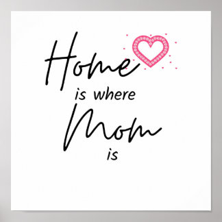 Poster A sua mãe está em casa