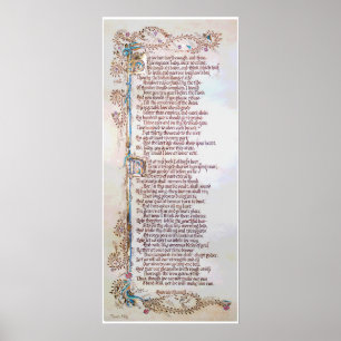 Póster A sua senhora tímido por Andrew Marvell
