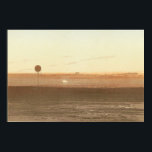 Poster A sunset as seen from the balloon.<br><div class="desc">Expedition accounts of aeronauts bravely venturing into the heavens on hot-air balloons.</div>