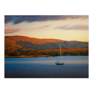 Póster A Tarde Dourada sobre a Baía de Kenmare