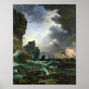 Póster A tempestade, 1777
