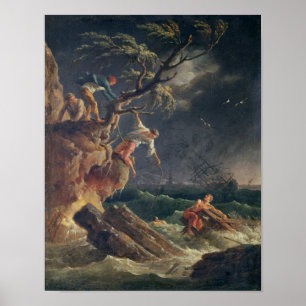 Póster A tempestade, c.1762