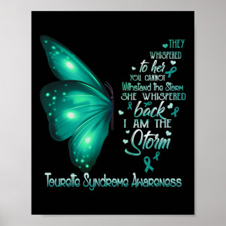 Poster A Tempestade Tourette Sensibiliza A Borboleta