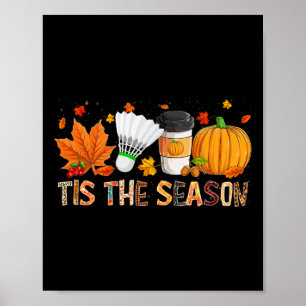 Poster A temporada Leopard Pumpkin Bydminton Halloween Fa