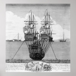 Póster A tentativa feita para salvar o HMS real