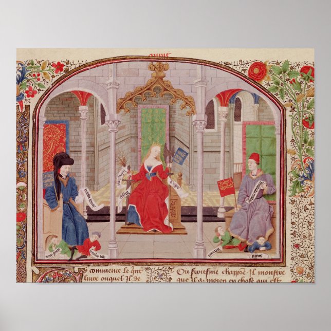 Poster A Teoria da Justiça (Frente)