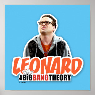 Poster A Teoria do Big Bang Leonard