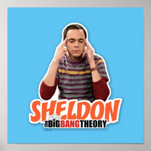 Poster A Teoria do Big Bang   Sheldon